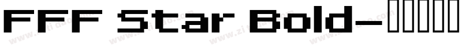 FFF Star Bold字体转换